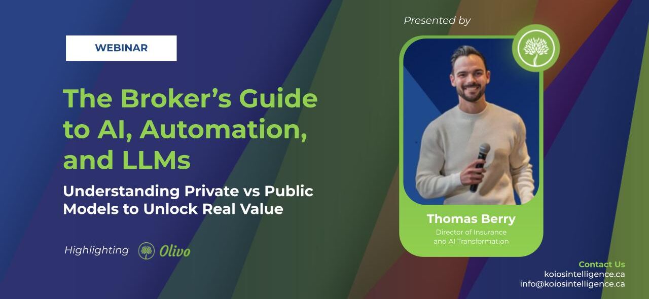 Koios Intelligence_AI, Automations, and LLMS_Webinar On-Demand Replay